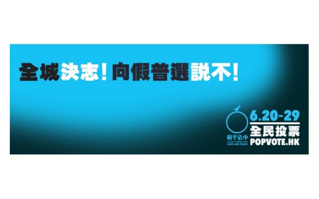 6.20-6.29民間公投 請支持 1號三軌方案 